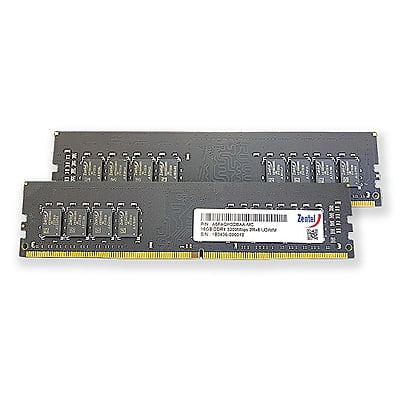 A6FAGH3DBAA-MC Zentel UDIMM 16GB, 2R x8 DDR4 Module