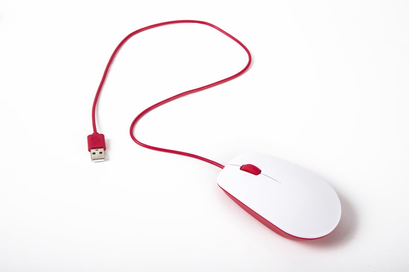 Raspberry Pi Mouse (Red/White)