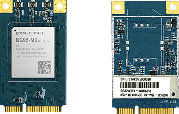 Quectel - BG95M3LA-MINIPCIE - BG95M3 on mPCIe full sized board