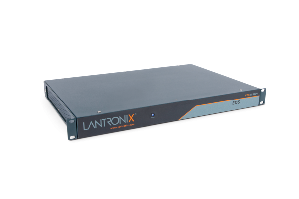 Lantronix EDS3032PR1NS - secure terminal server, 32-port serial, 1 GbE ethernet, 110-240 VAC, 1U rack, power cord included