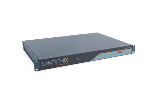 Lantronix EDS3032PR1NS - secure terminal server, 32-port serial, 1 GbE ethernet, 110-240 VAC, 1U rack, power cord included