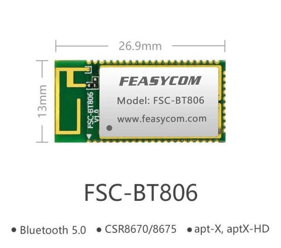 DB102-BT806 version 1.3 (CSR8670 with antenna)