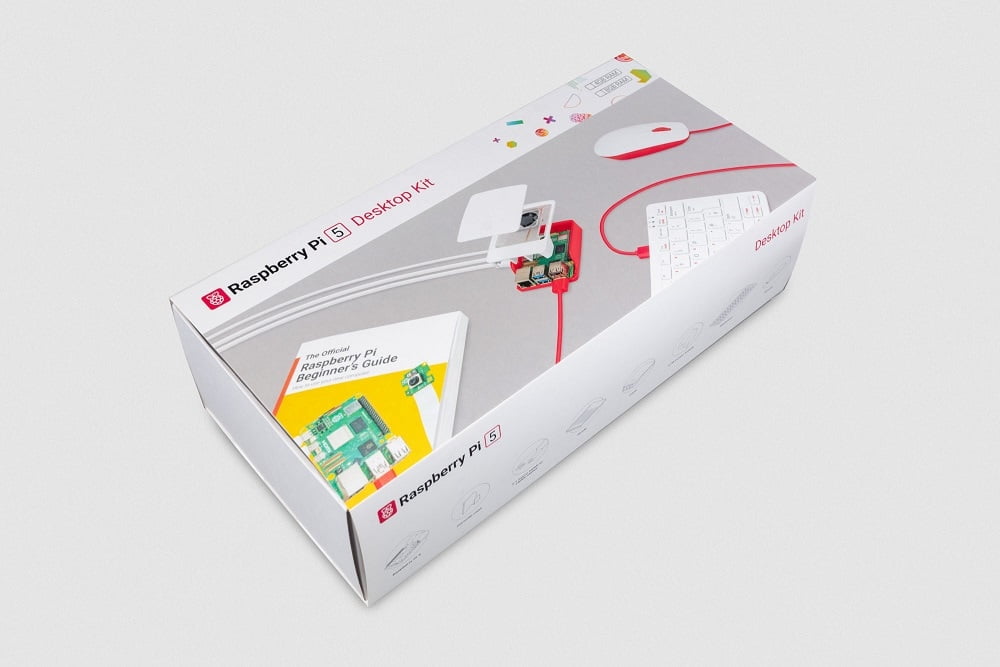 Raspberry Pi 5 Desktop Kit - 8GB