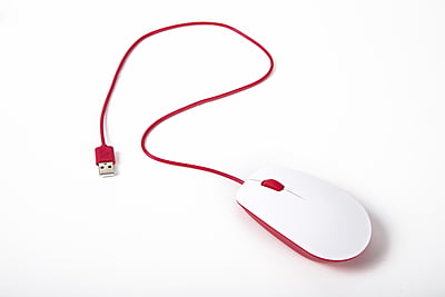Raspberry Pi Mouse (Red/White)