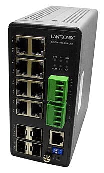 Lantronix - SISGM1040-284-LRT - Managed Hardened Gigabit Ethernet Switch