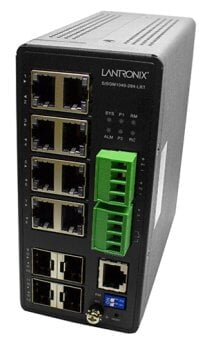 Lantronix - SISGM1040-284-LRT - Managed Hardened Gigabit Ethernet Switch