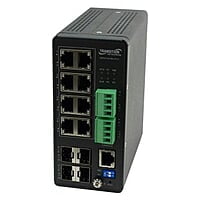 Lantronix - SISPM1040-384-LRT-C - Managed Hardened Gigabit Ethernet PoE+ Switch Lantronix - SISPM1040-384-LRT-C - Managed Hardened Gigabit Ethernet PoE+ Switch