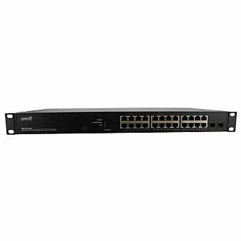 Lantronix - SM24TAT2SA-EU - Smart Managed Gigabit Ethernet PoE+ Switch