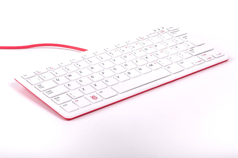 Raspberry Pi Keyboard & Hub - UK version (Red/White)